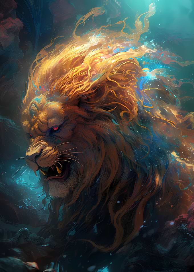 Lion Fashionable