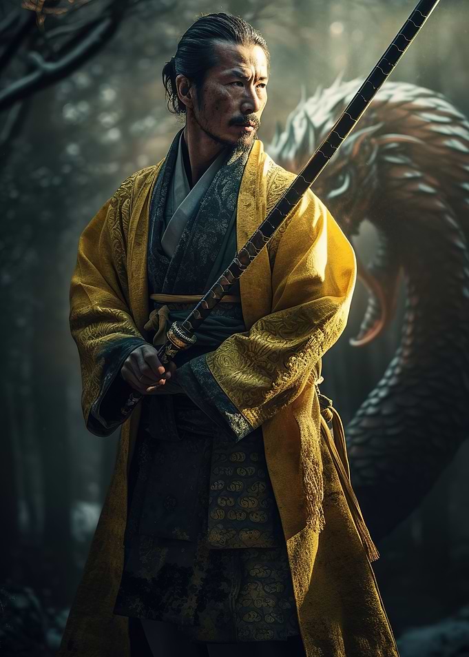 Samurai and Dragon