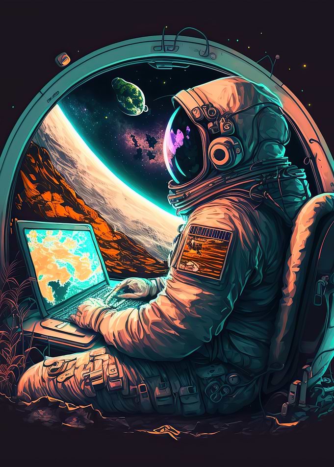 Programmer in space