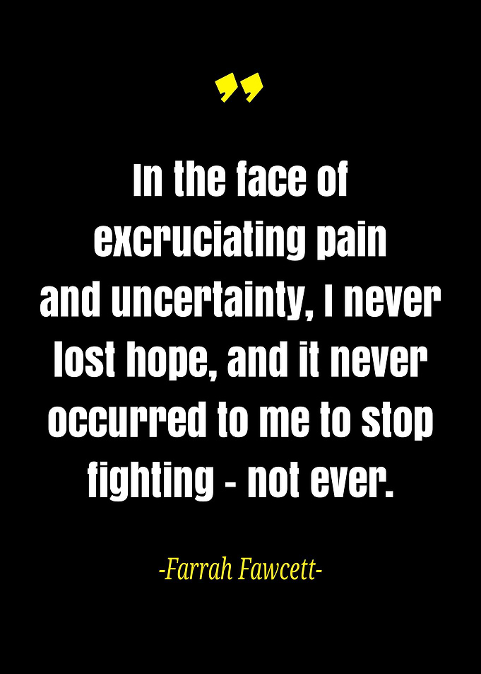 Never Lost Hope Quotes