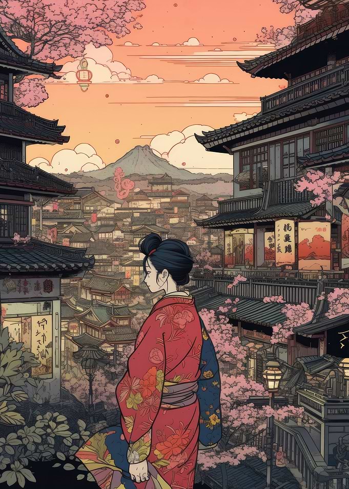 Manga Asian Woman Culture