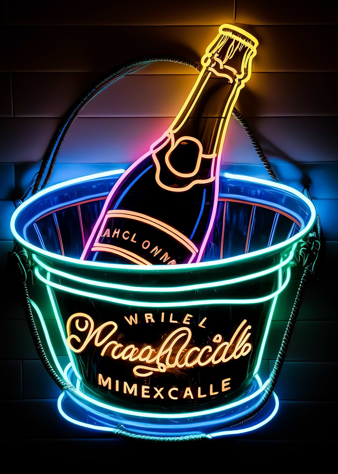 Cocktail Drink Neon