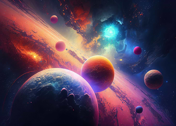 Abstract Space Art 18