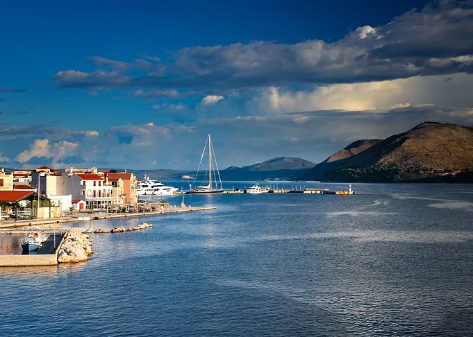 Greek island of Kefalonia