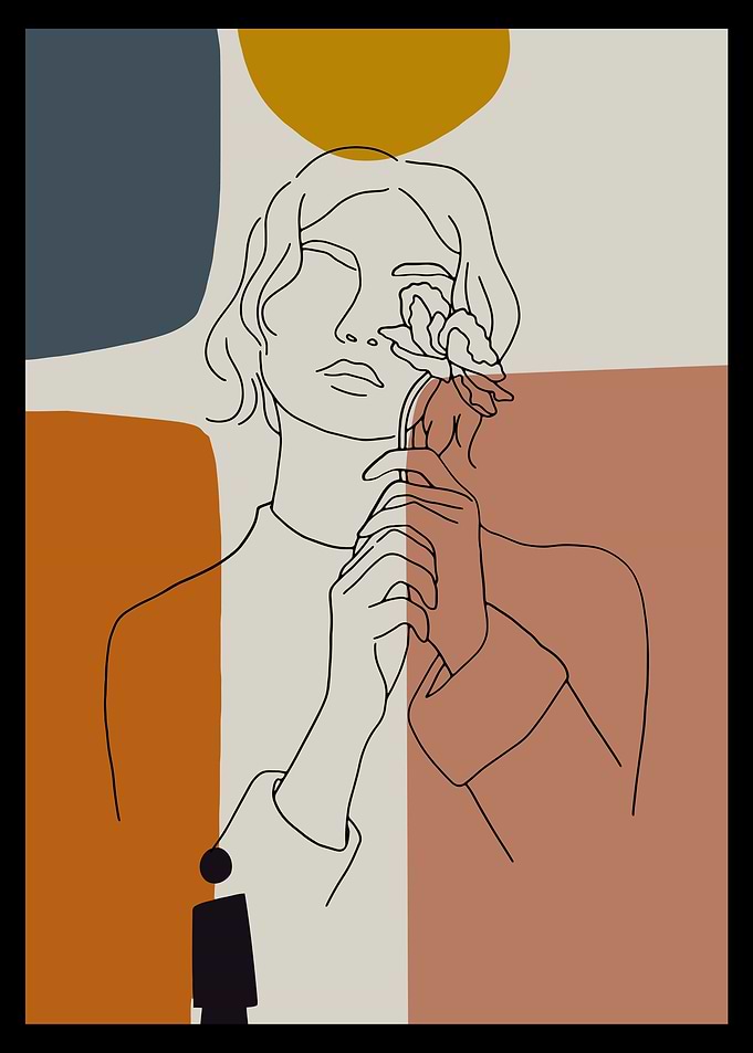Abstract Line Art