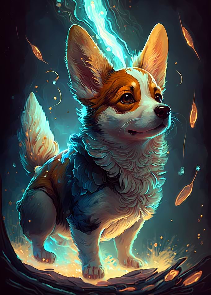 Corgi Dog Precious