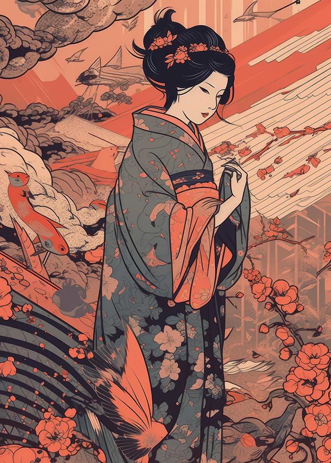 Traditional Asian Manga