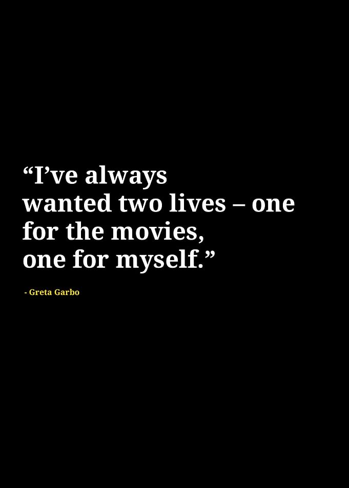 greta garbo quotes