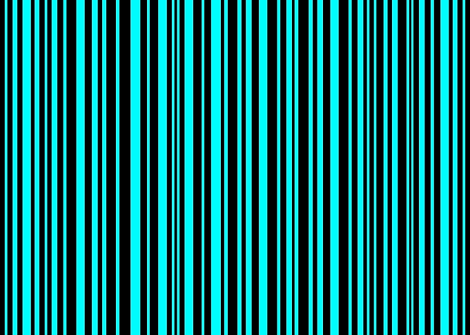 Turquoise Black Pattern
