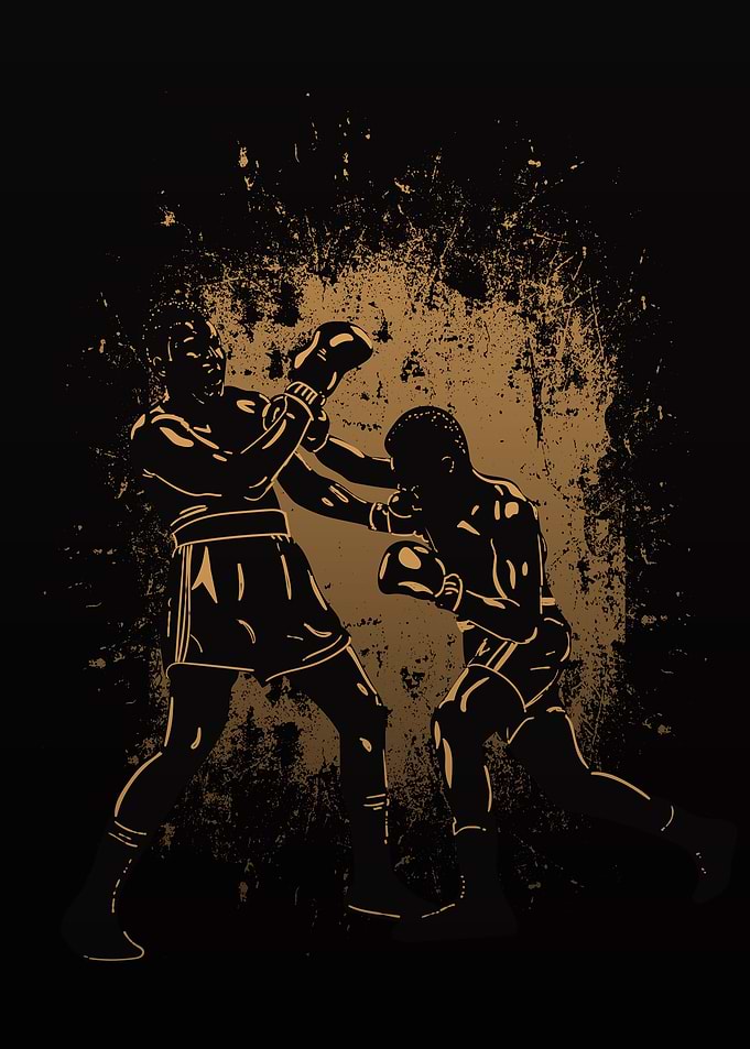 Retro Boxing Match