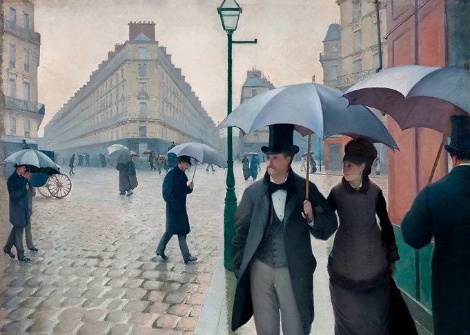 Paris Street Rainy Day