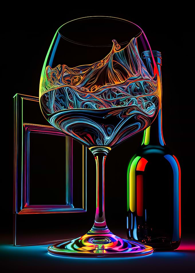 Cocktail Drink Neon