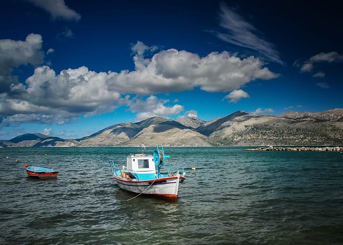 Greek island of Kefalonia