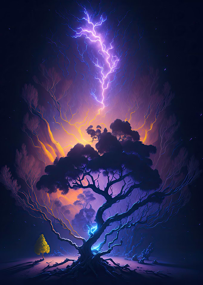 Cosmic Tree Lightning