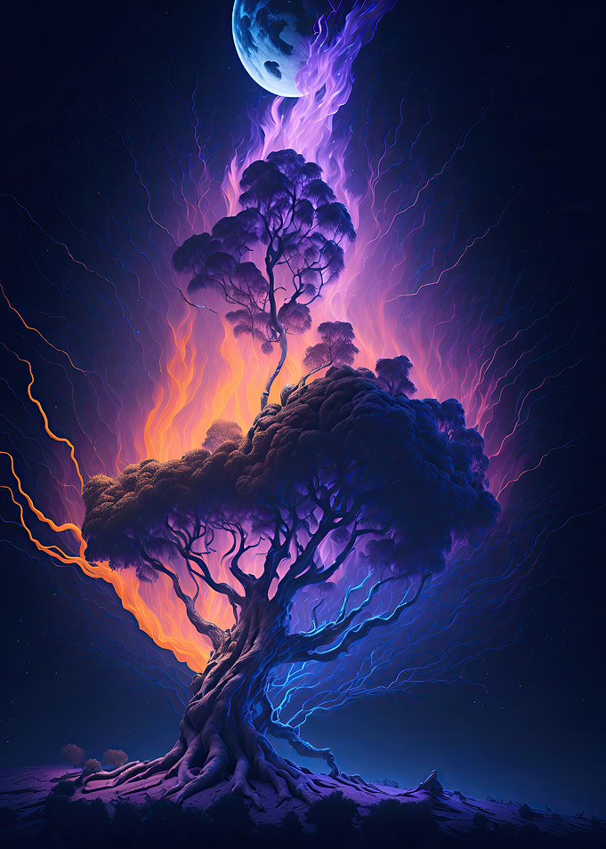 Cosmic Tree Lightning