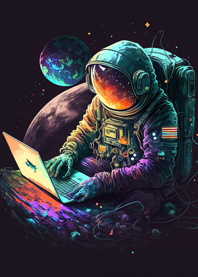 Programmer in space