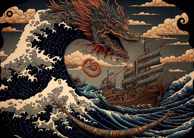 Dragon Off Kanagawa