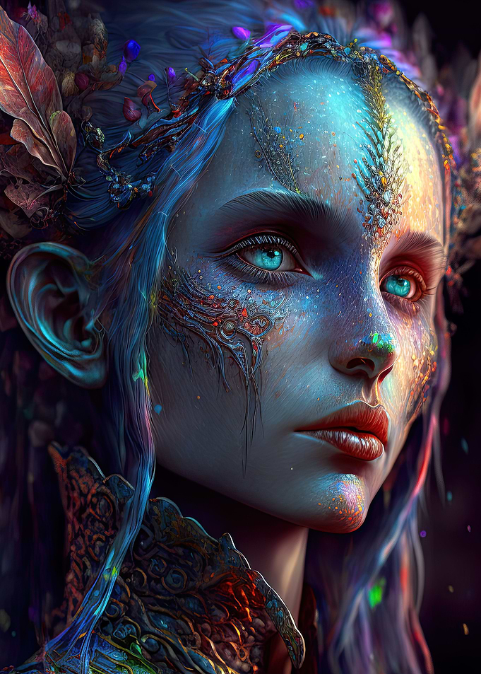 Phantasmal iridescent