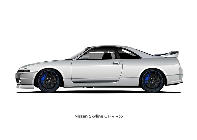 Nissan Skyline GTR R34