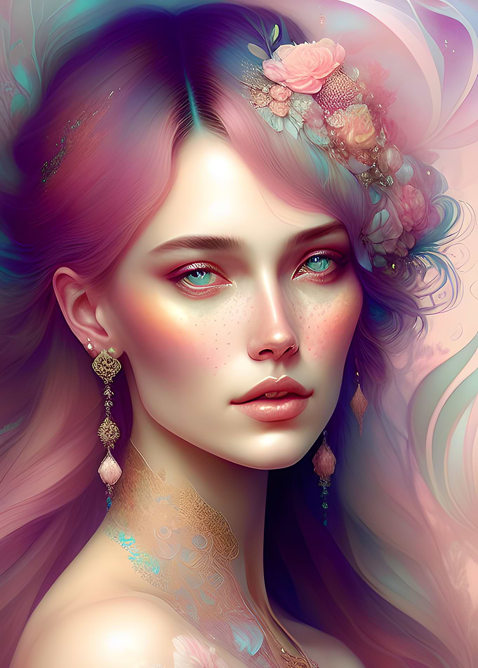 Silver Eyes Elves Queen