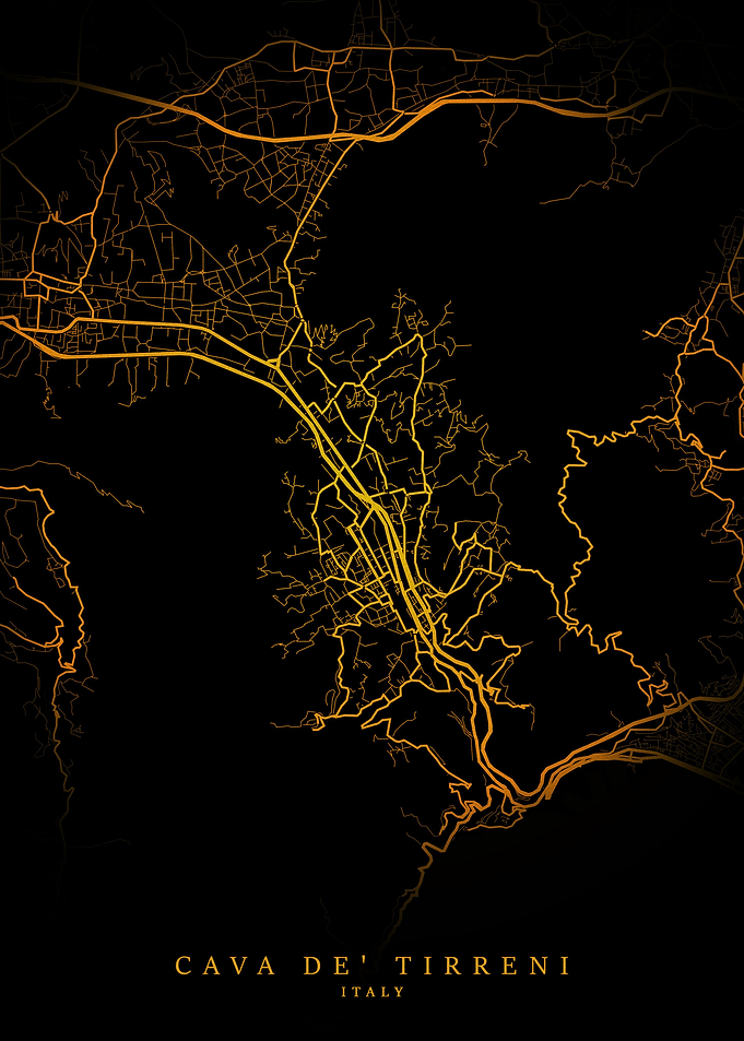 Cava de Tirreni City Map