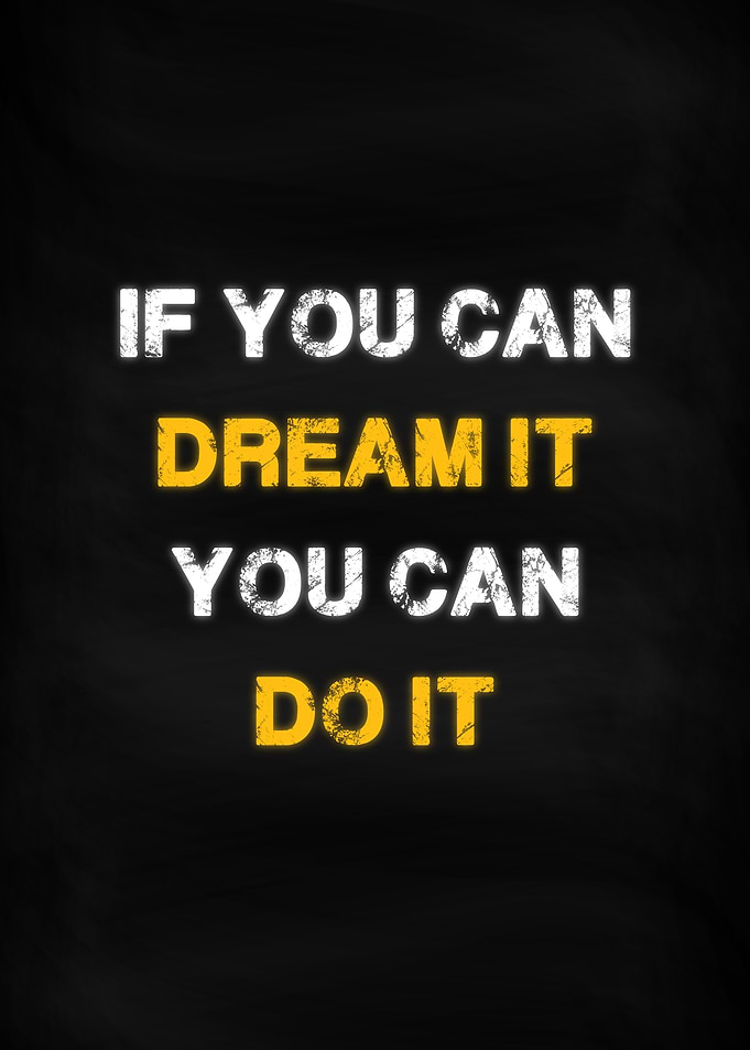 You Can Do It