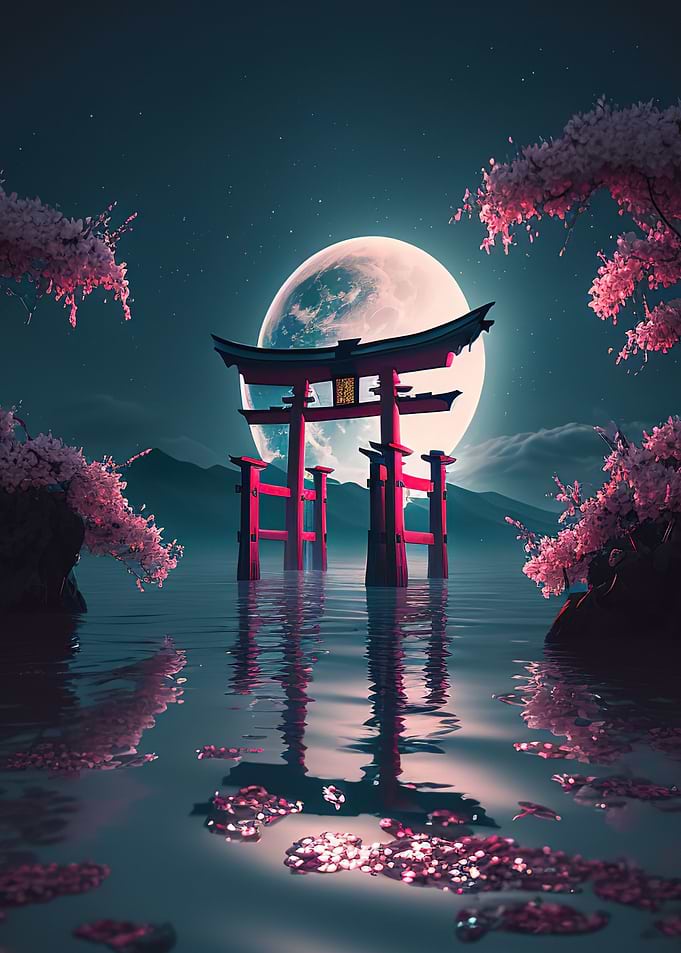 japanese gate anime
