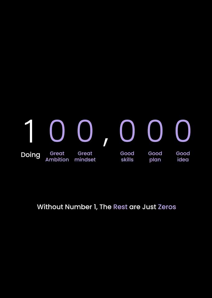Just Zeros Without The One