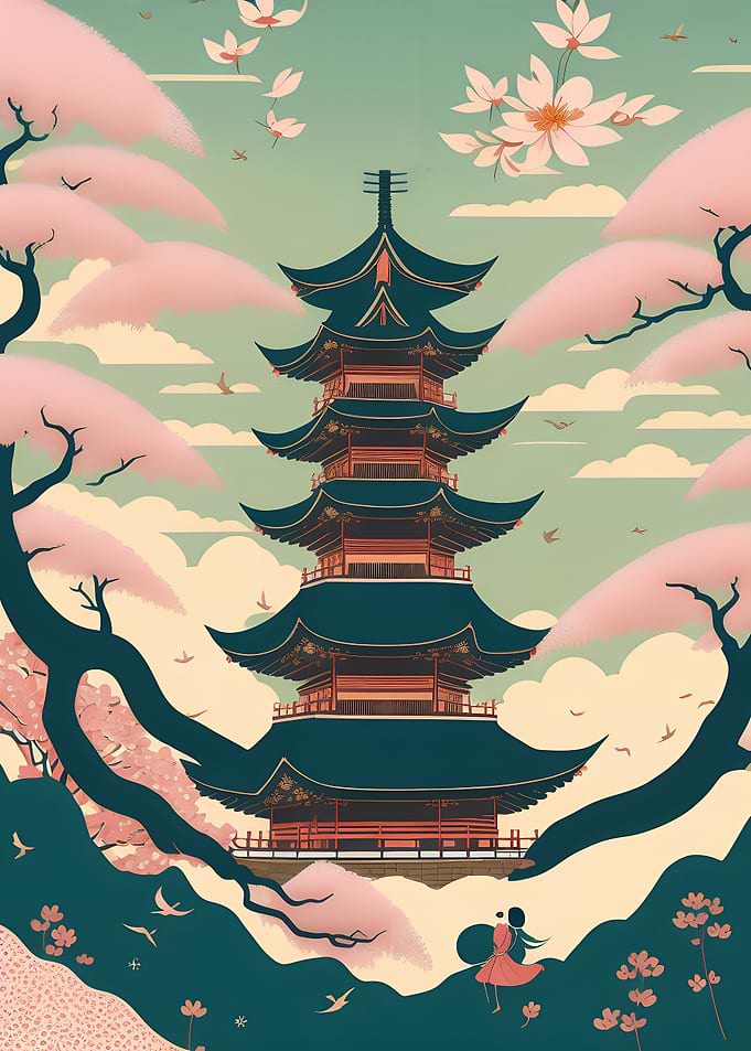 Pagoda Blossom
