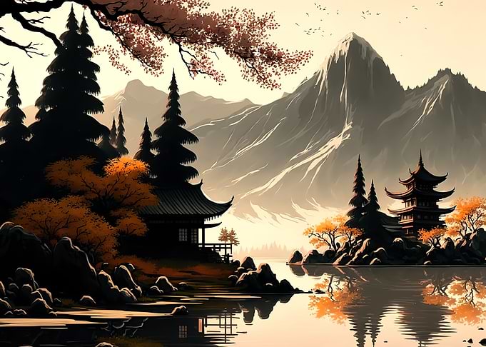Japanese landscape