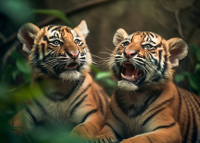 Tiger cubs