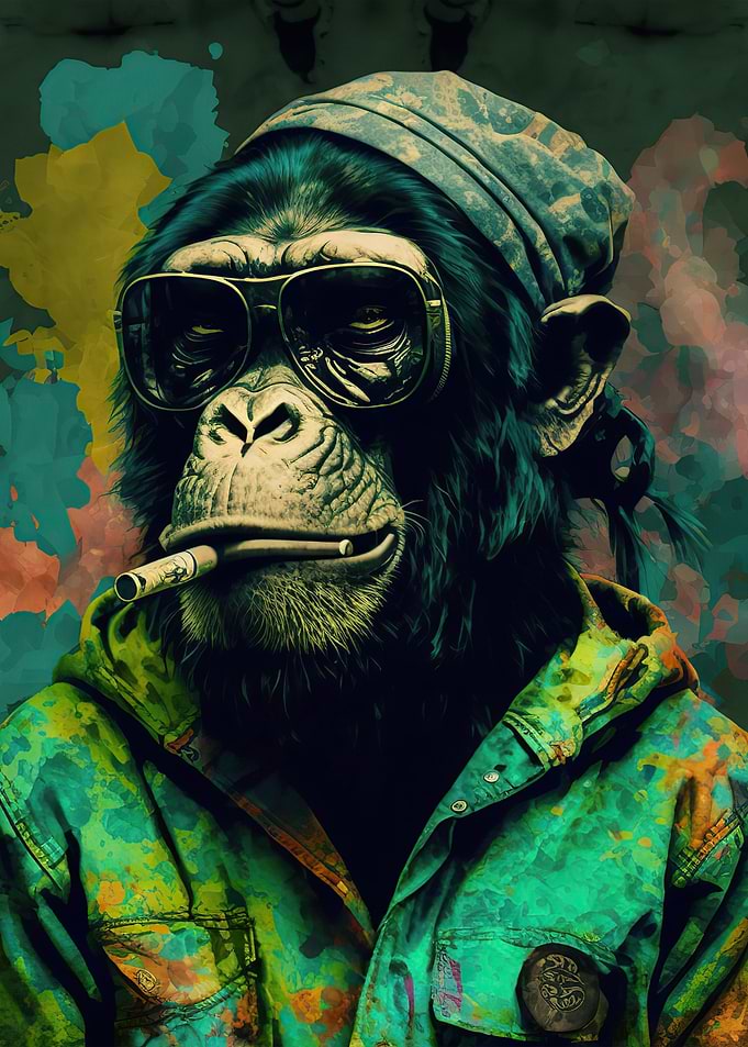 Marijuana monkey