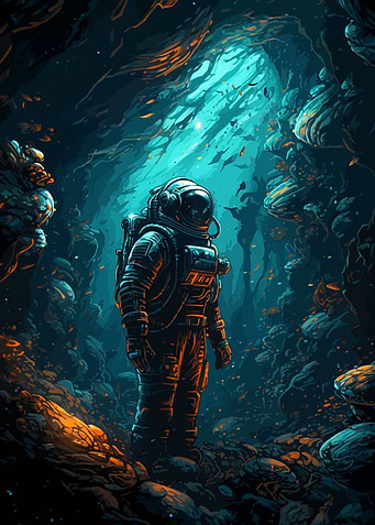 Aquatic Astronaut