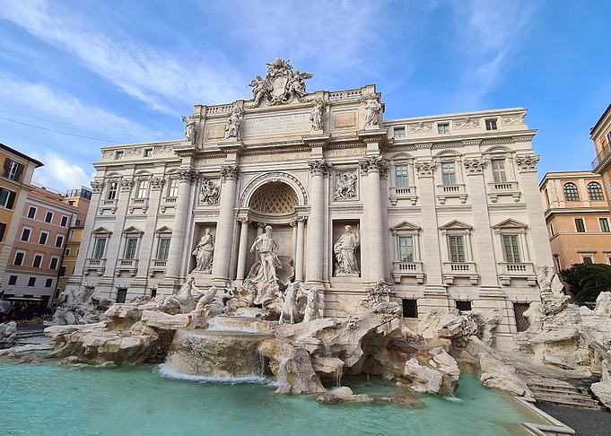 Trevi Fountain Rome Italy