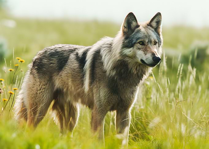 Lonely wolf