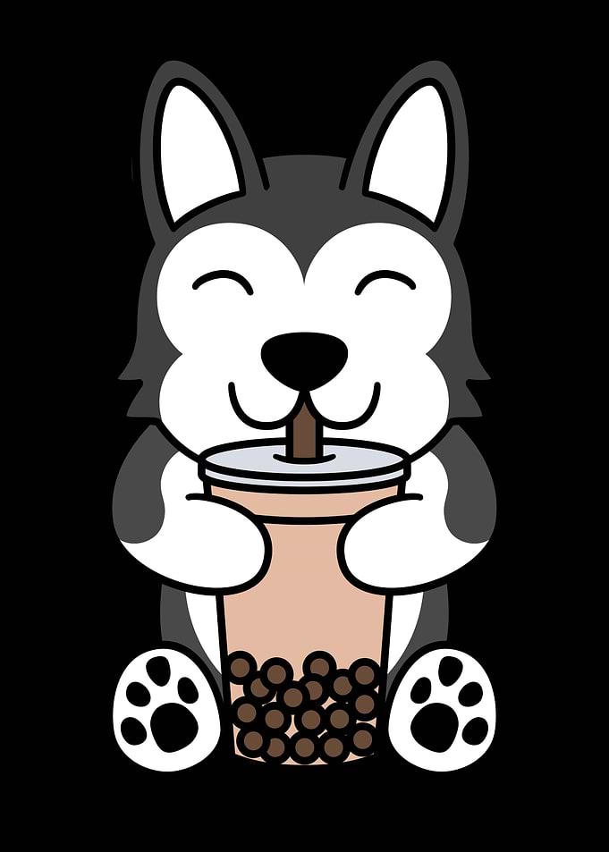 Husky Bubble Tea