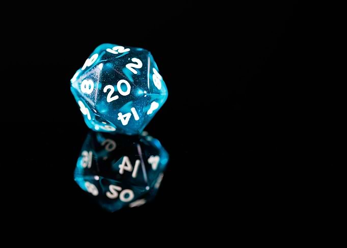 Dice for board game