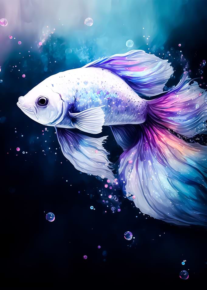 Betta Fish Cute Animal