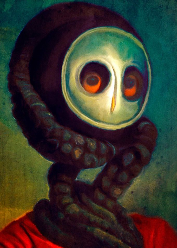 Owls and Tentacles No 3