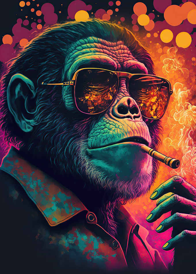 Marijuana monkey