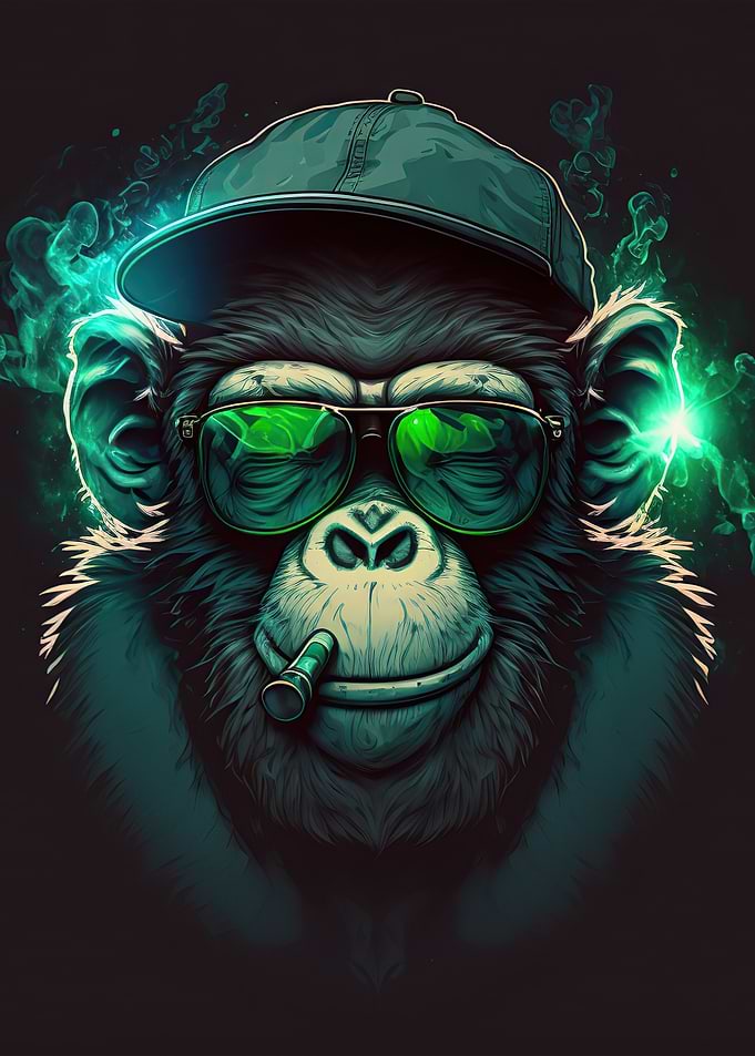Marijuana monkey