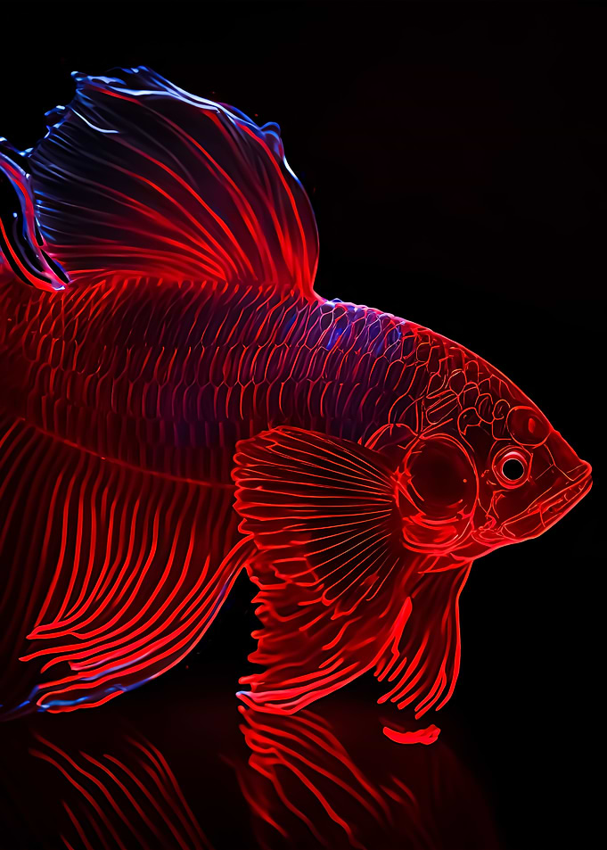 Betta Fish Cute Animal