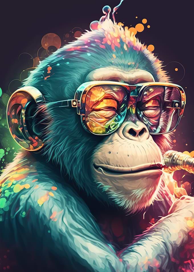 Marijuana monkey