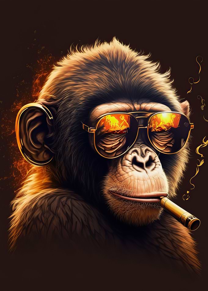 Marijuana monkey