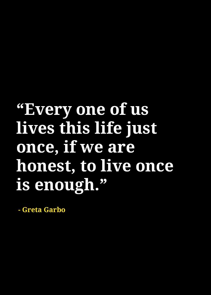 greta garbo quotes