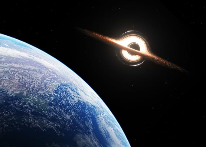 Near black hole