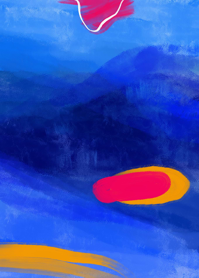 Isolated Island in The Sea