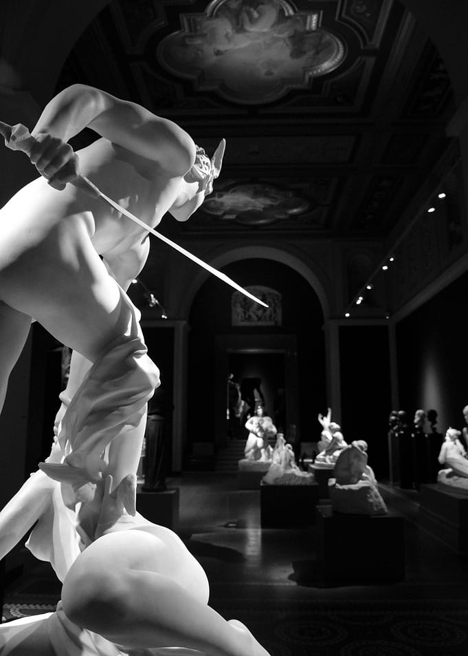 Black & White Sculpture