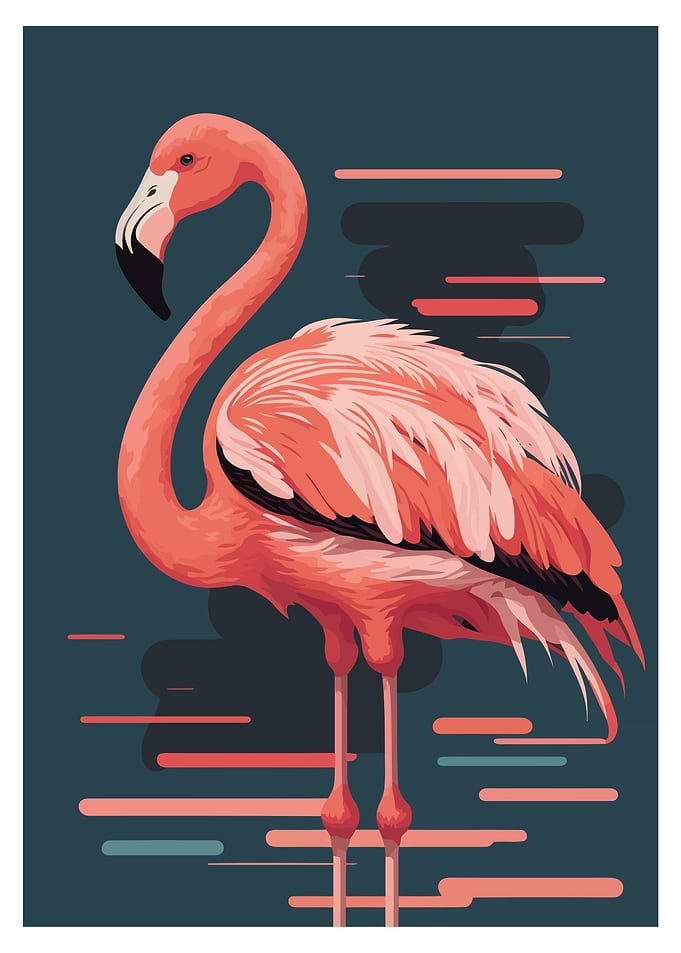 Cute Flamingo