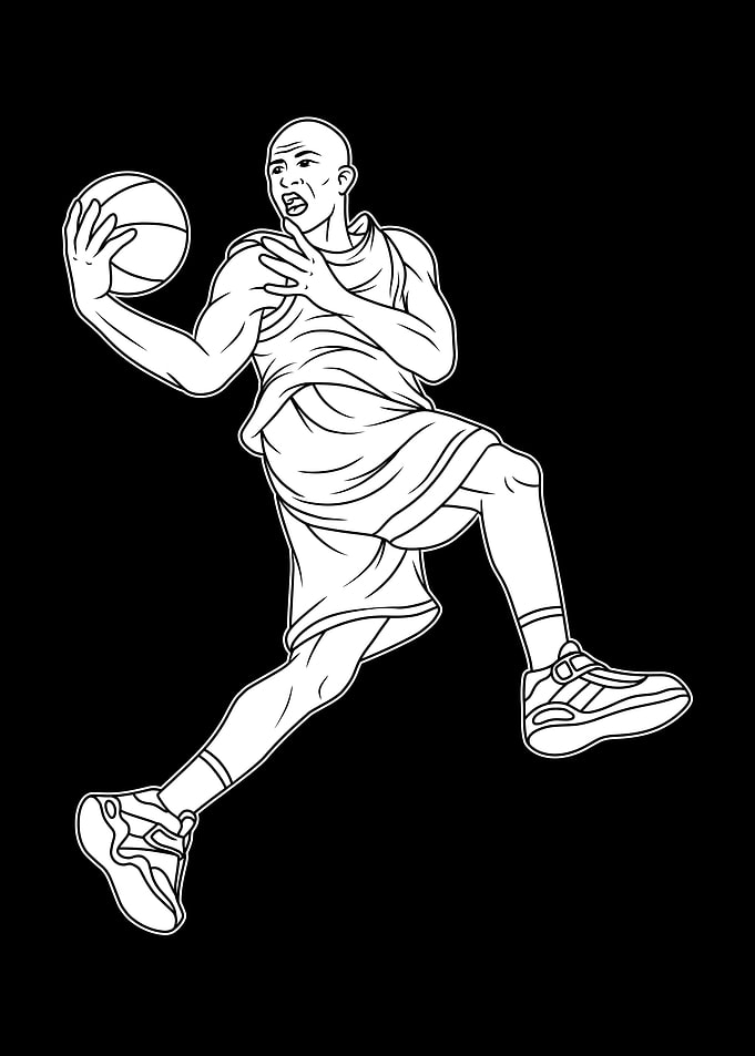 Basketball BnW 01